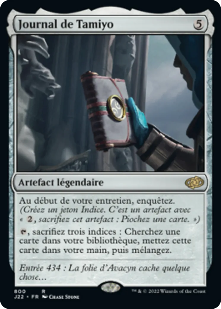 Journal de Tamiyo — Jumpstart 2022 — Magic: The Gathering