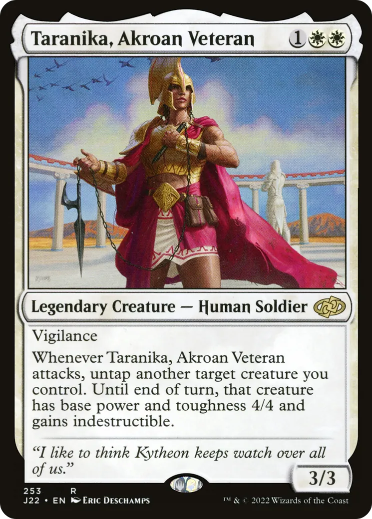 Taranika, Akroan Veteran — Jumpstart 2022 — Magic: The Gathering