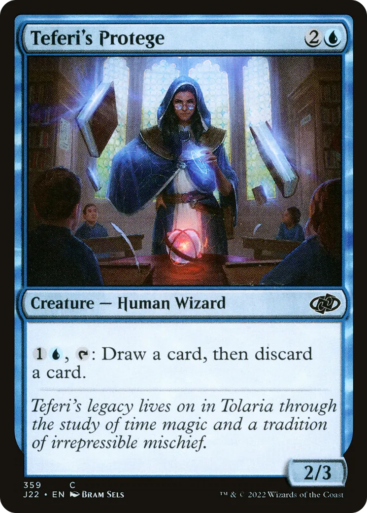 Teferi's Protege — Jumpstart 2022 — Magic: The Gathering