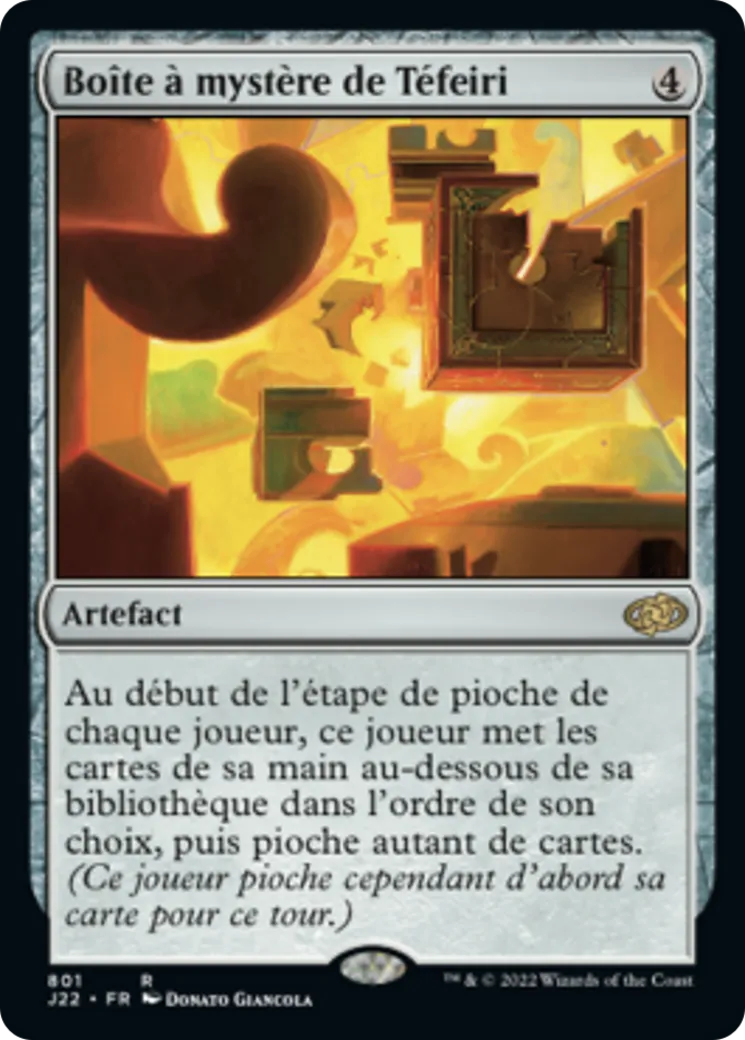 Boîte à mystère de Téfeiri — Jumpstart 2022 — Magic: The Gathering