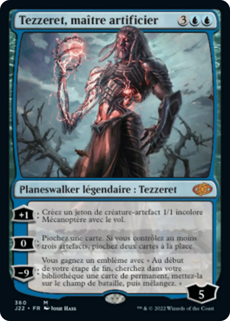 Tezzeret, maître artificier — Jumpstart 2022 — Magic: The Gathering