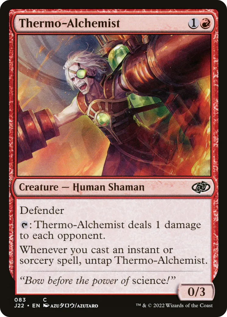 Thermo-Alchemist — Jumpstart 2022 — Magic: The Gathering