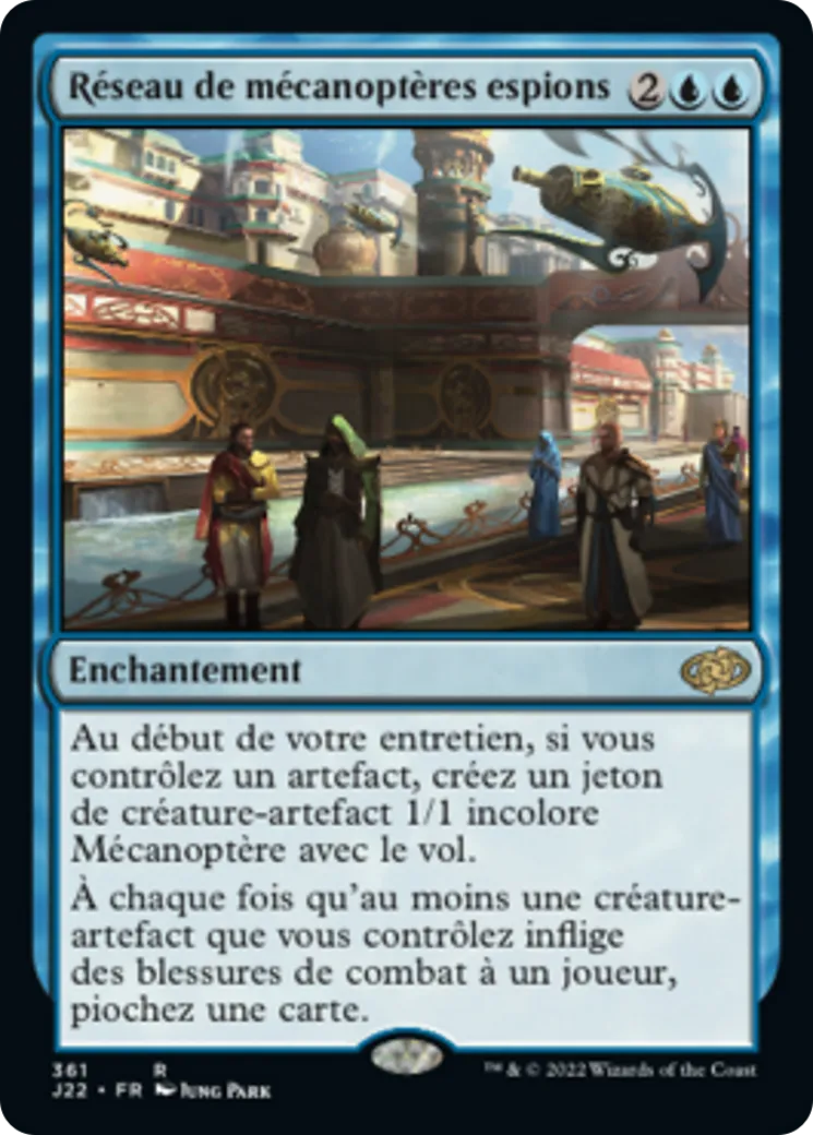 Réseau de mécanoptères espions — Jumpstart 2022 — Magic: The Gathering