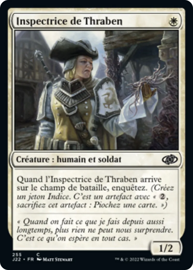 Inspectrice de Thraben — Jumpstart 2022 — Magic: The Gathering