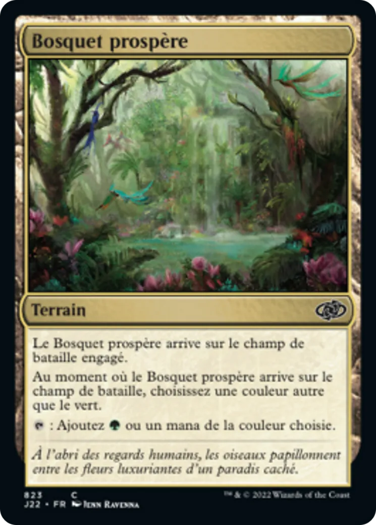 Bosquet prospère — Jumpstart 2022 — Magic: The Gathering