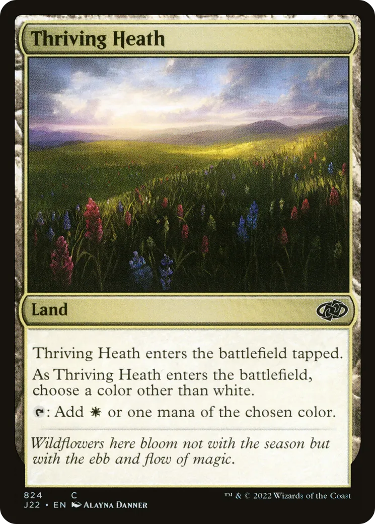 Thriving Heath — Jumpstart 2022 — Magic: The Gathering