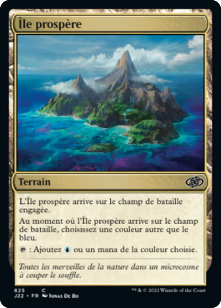 Île prospère — Jumpstart 2022 — Magic: The Gathering