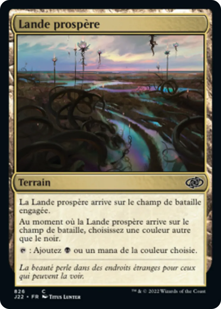 Lande prospère — Jumpstart 2022 — Magic: The Gathering