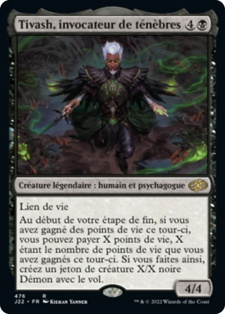 Tivash, invocateur de ténèbres — Jumpstart 2022 — Magic: The Gathering
