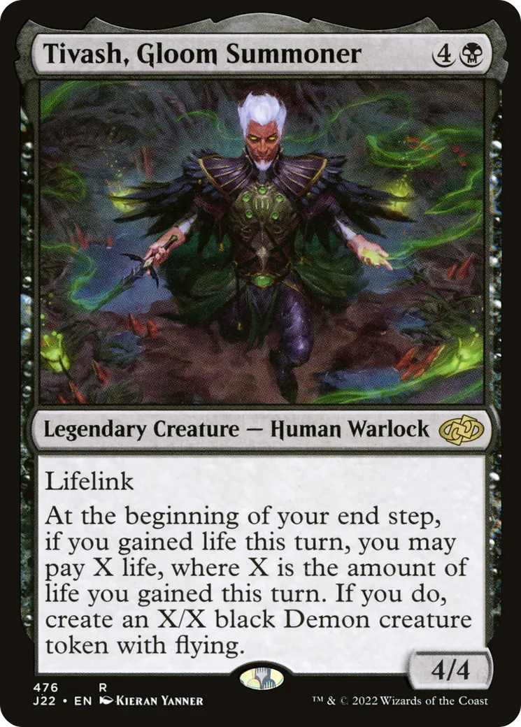 Tivash, Gloom Summoner — Jumpstart 2022 — Magic: The Gathering