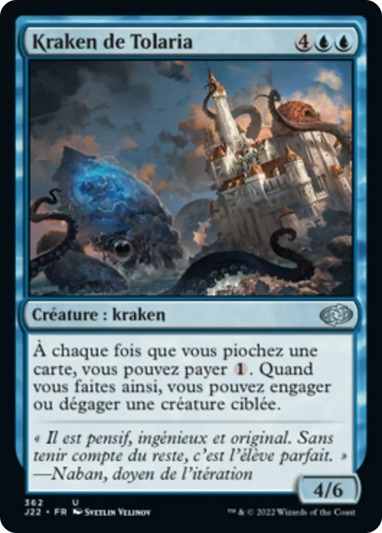 Kraken de Tolaria — Jumpstart 2022 — Magic: The Gathering