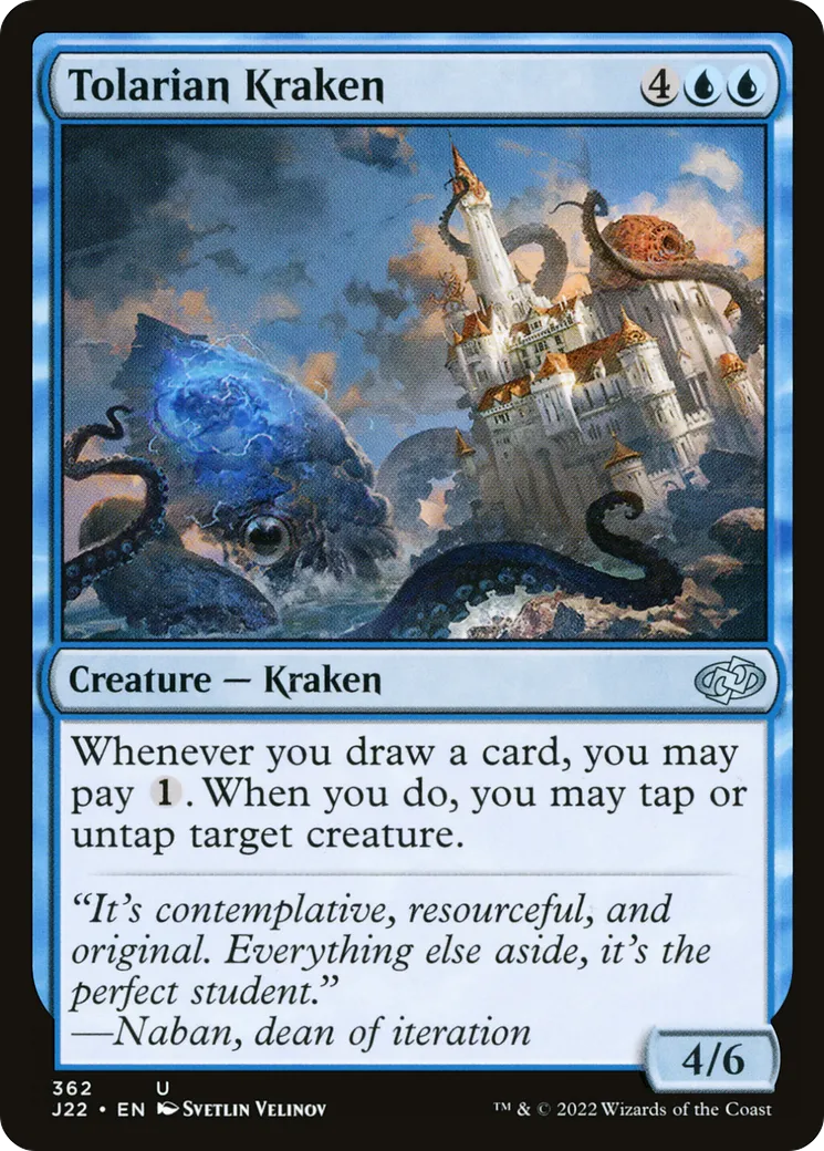 Tolarian Kraken — Jumpstart 2022 — Magic: The Gathering