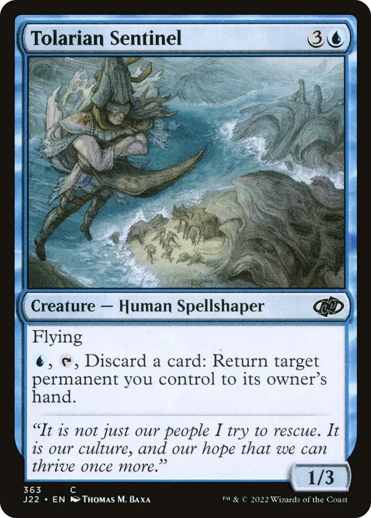 Tolarian Sentinel — Jumpstart 2022 — Magic: The Gathering