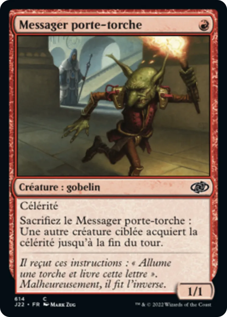 Messager porte-torche — Jumpstart 2022 — Magic: The Gathering