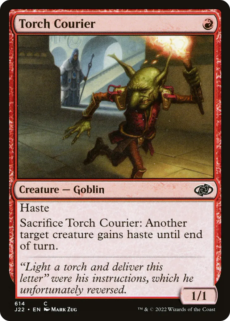 Torch Courier — Jumpstart 2022 — Magic: The Gathering
