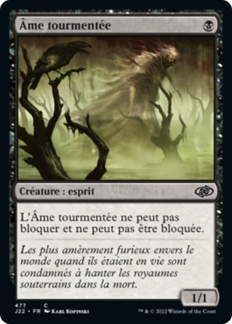 Âme tourmentée — Jumpstart 2022 — Magic: The Gathering