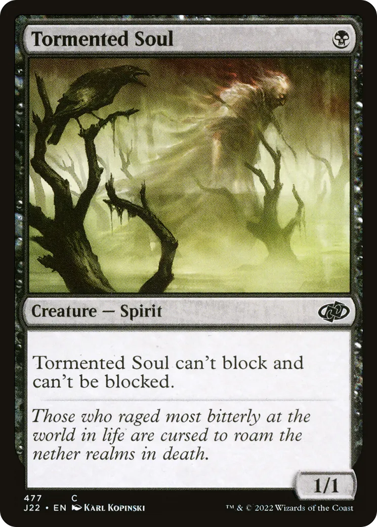 Tormented Soul — Jumpstart 2022 — Magic: The Gathering
