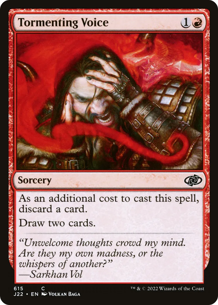 Tormenting Voice from Jumpstart 2022 - Magic: The Gathering