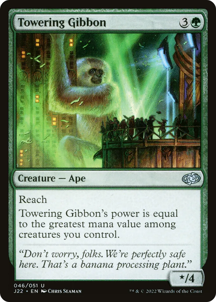 Towering Gibbon — Jumpstart 2022 — Magic: The Gathering