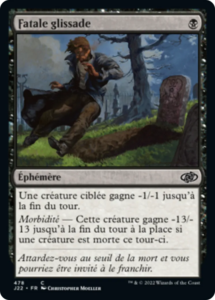 Fatale glissade — Jumpstart 2022 — Magic: The Gathering