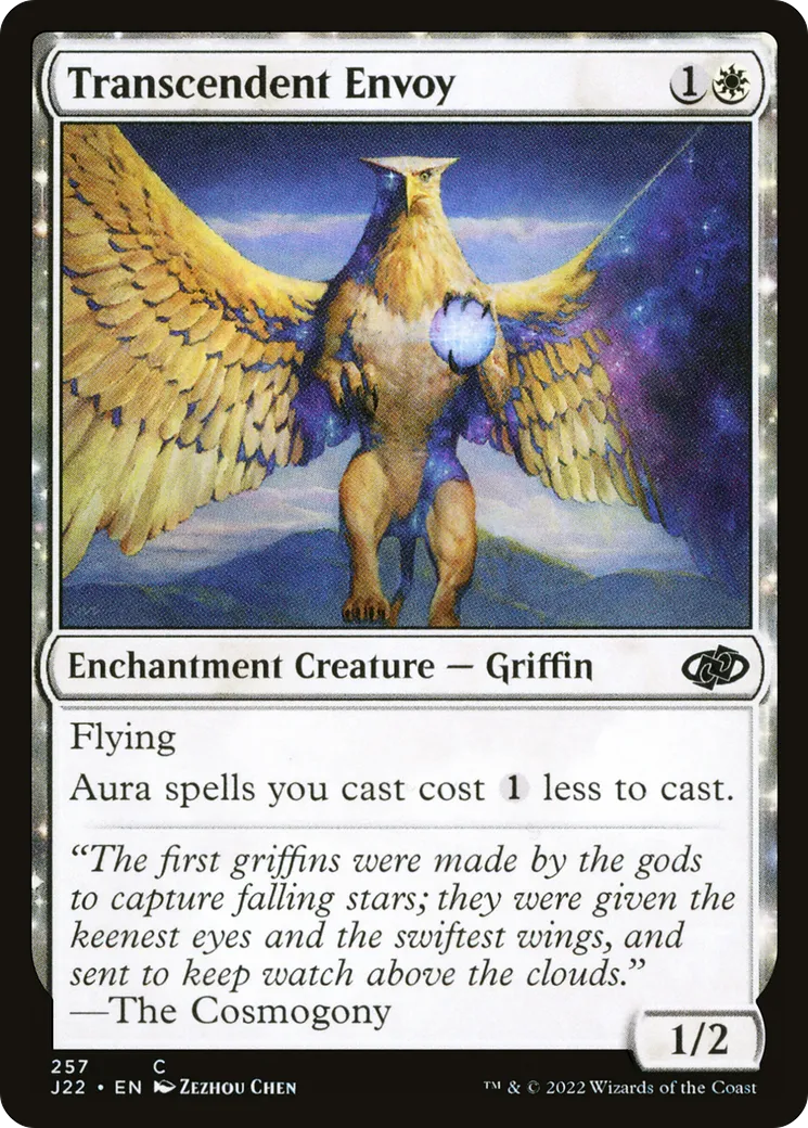 Transcendent Envoy — Jumpstart 2022 — Magic: The Gathering