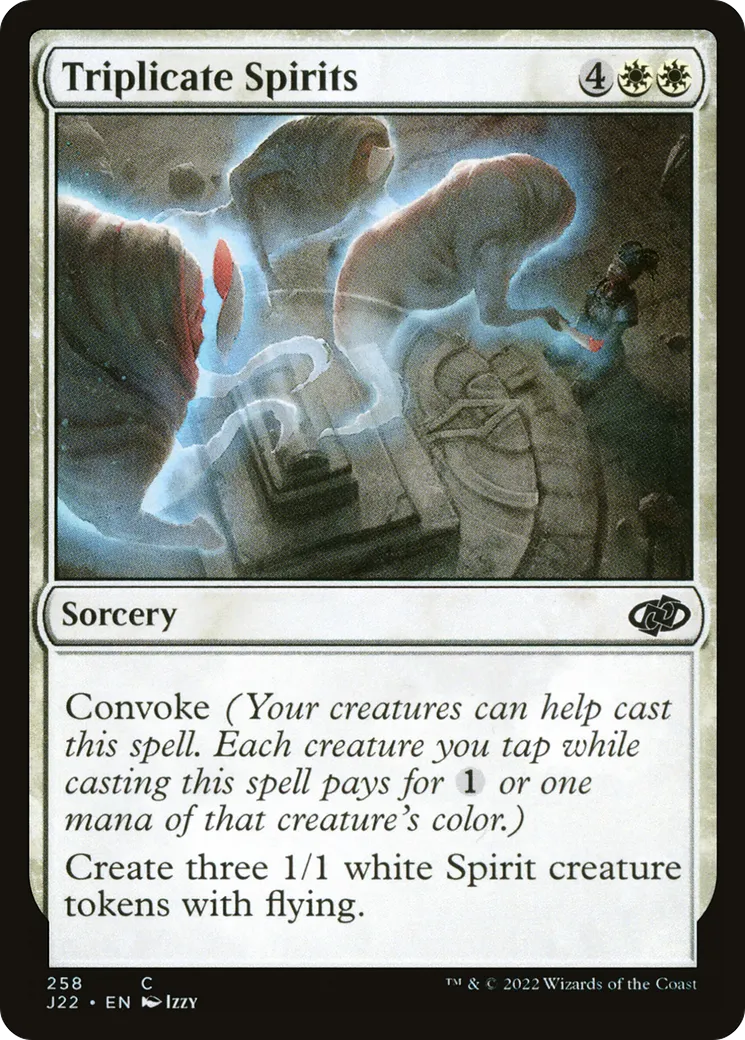 Triplicate Spirits — Jumpstart 2022 — Magic: The Gathering