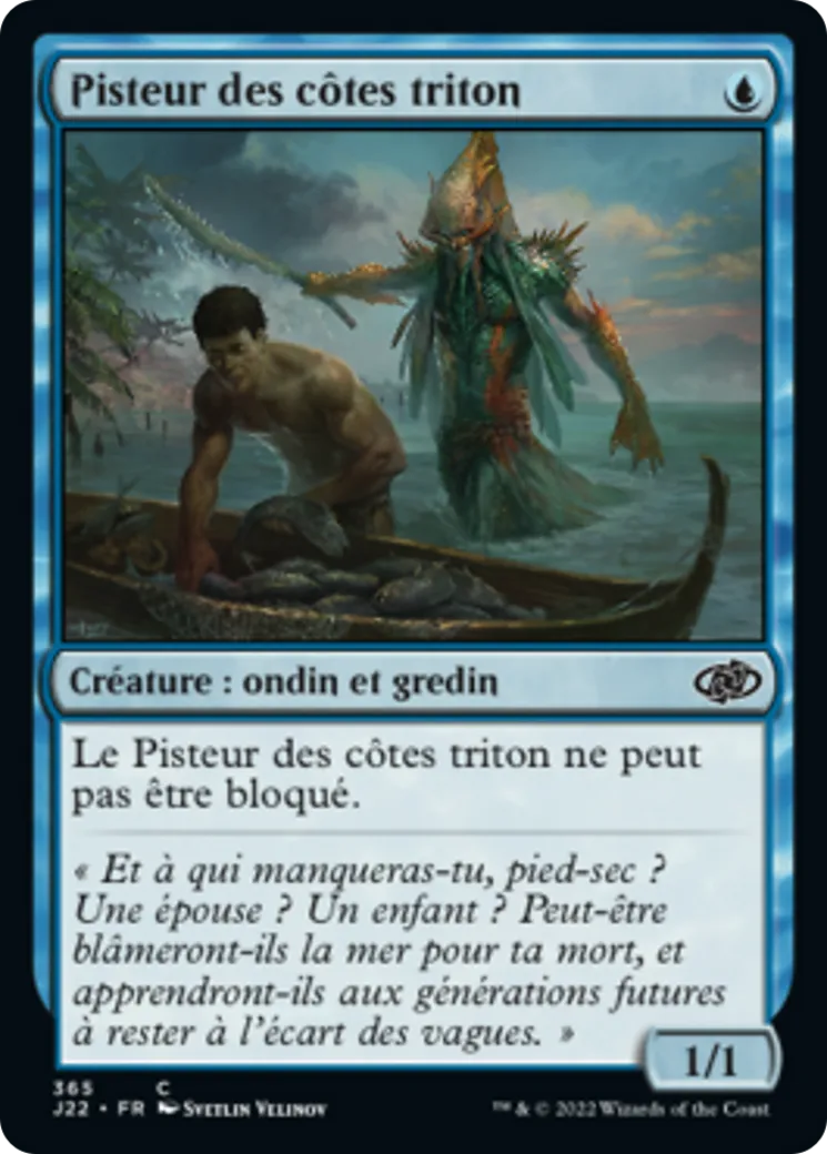 Pisteur des côtes triton — Jumpstart 2022 — Magic: The Gathering