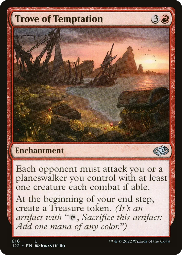 Trove of Temptation — Jumpstart 2022 — Magic: The Gathering