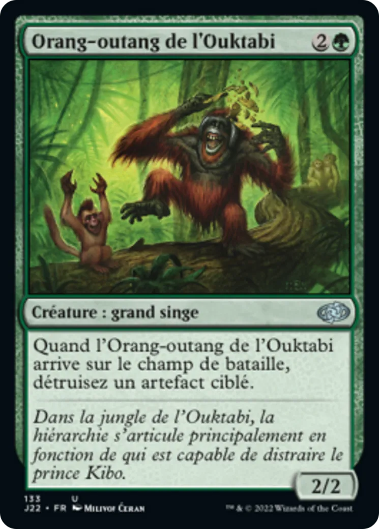 Orang-outang de l'Ouktabi — Jumpstart 2022 — Magic: The Gathering