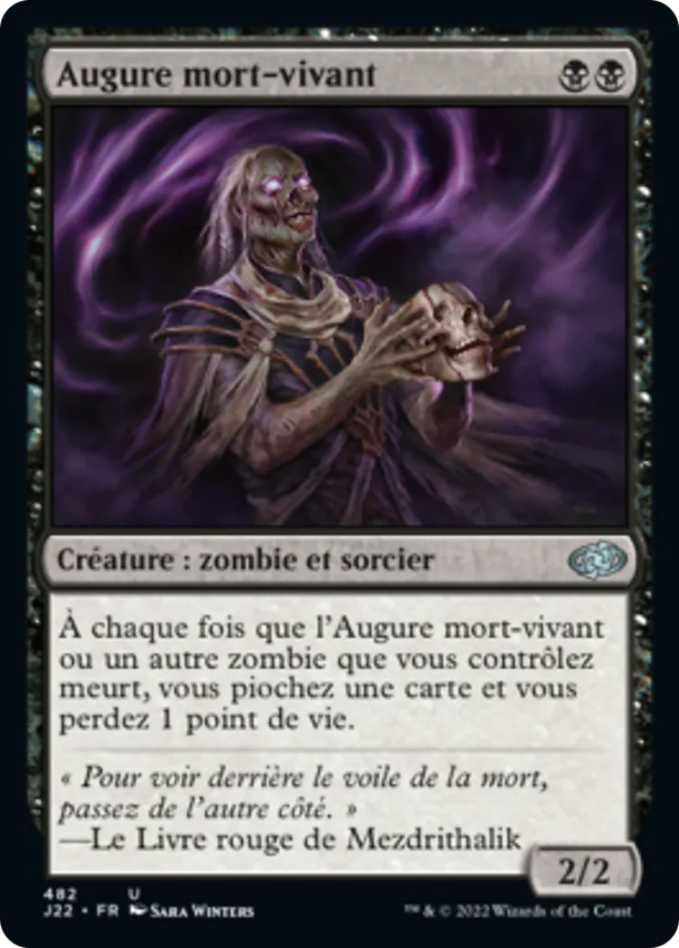 Augure mort-vivant — Jumpstart 2022 — Magic: The Gathering