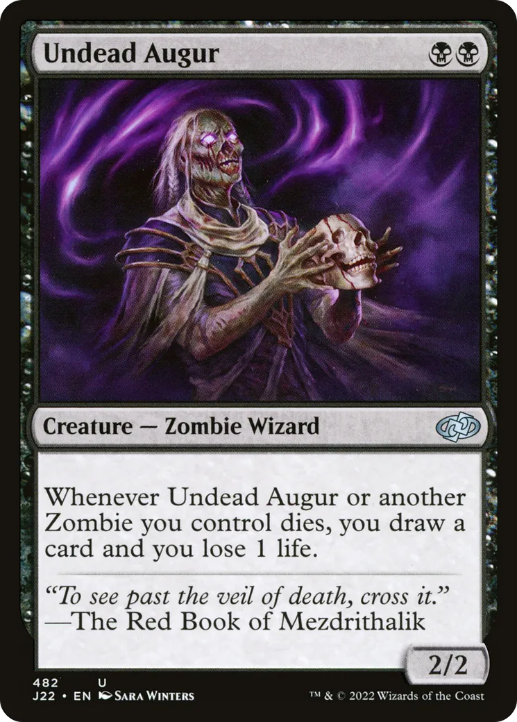 Undead Augur — Jumpstart 2022 — Magic: The Gathering