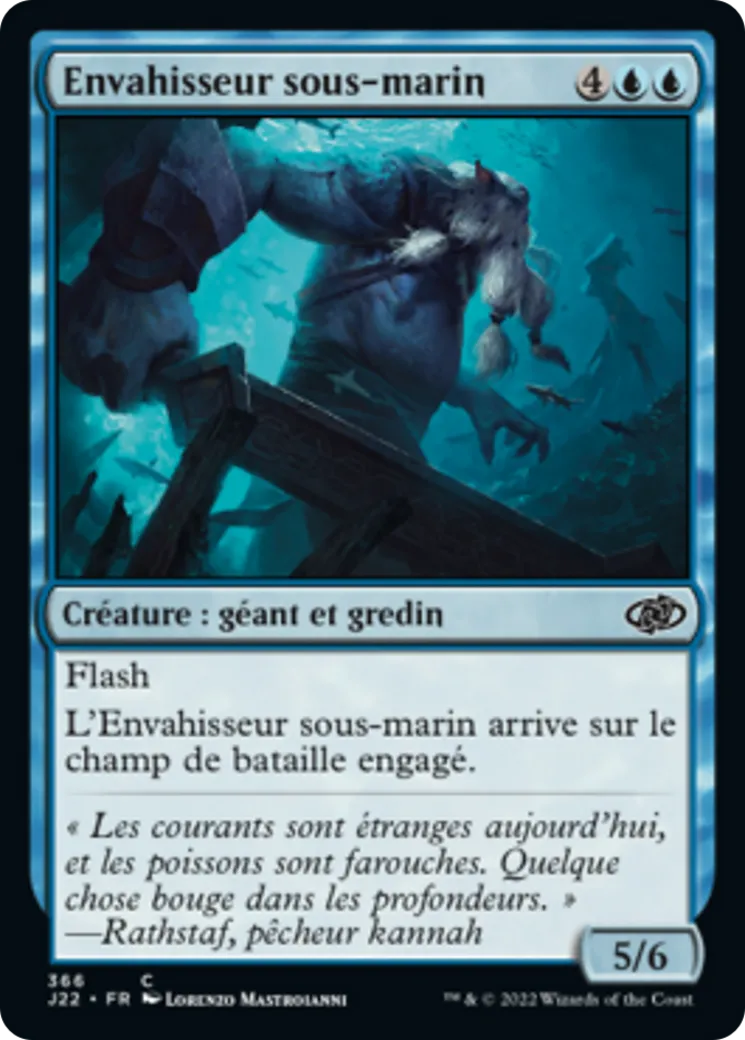 Envahisseur sous-marin — Jumpstart 2022 — Magic: The Gathering