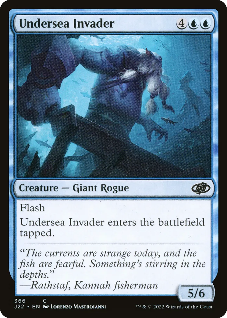 Undersea Invader — Jumpstart 2022 — Magic: The Gathering