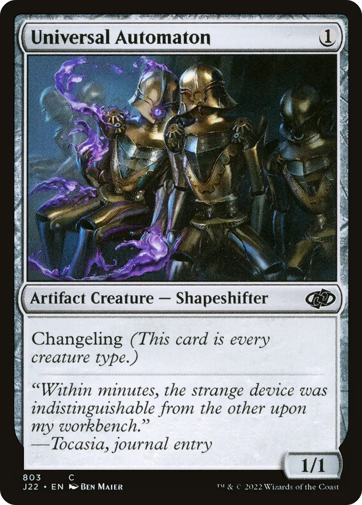 Universal Automaton — Jumpstart 2022 — Magic: The Gathering