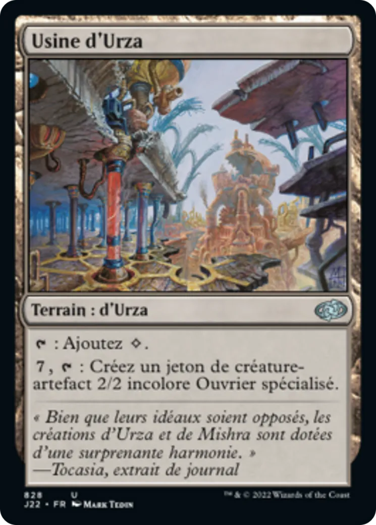 Usine d'Urza — Jumpstart 2022 — Magic: The Gathering