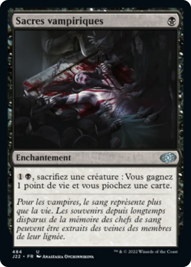 Sacres vampiriques — Jumpstart 2022 — Magic: The Gathering