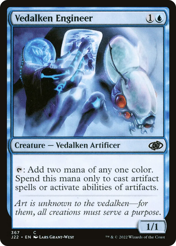 Vedalken Engineer — Jumpstart 2022 — Magic: The Gathering