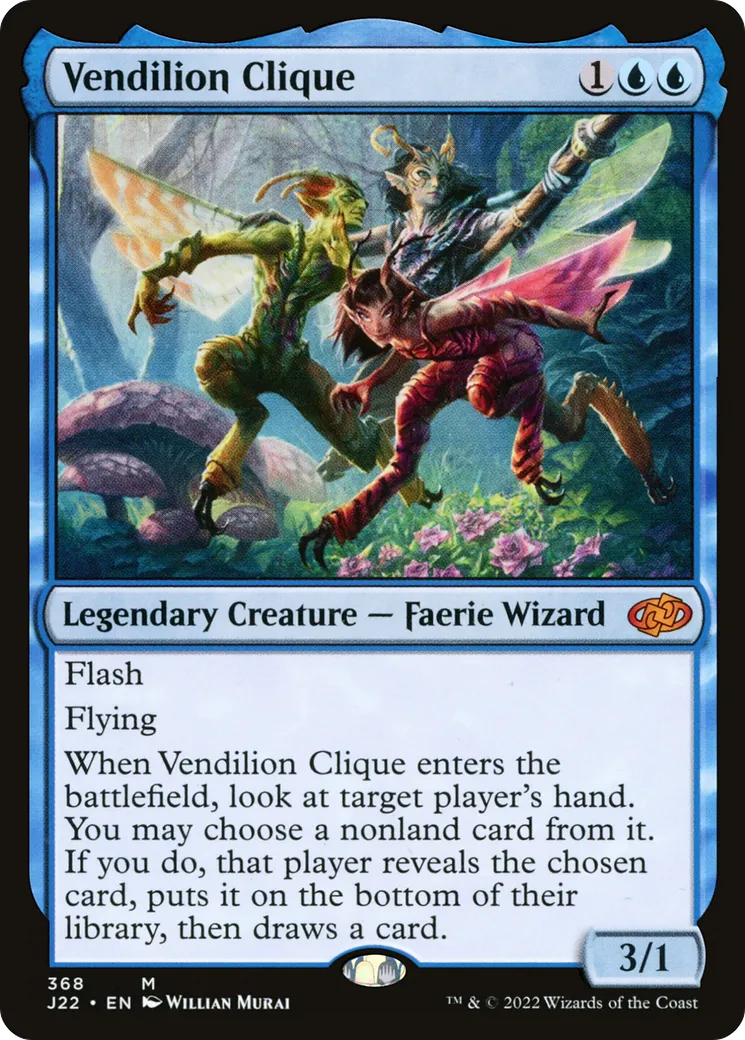 Vendilion Clique — Jumpstart 2022 — Magic: The Gathering