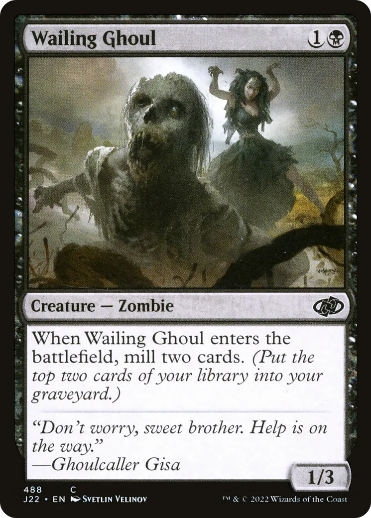 Goule geignarde — Jumpstart 2022 — Magic: The Gathering