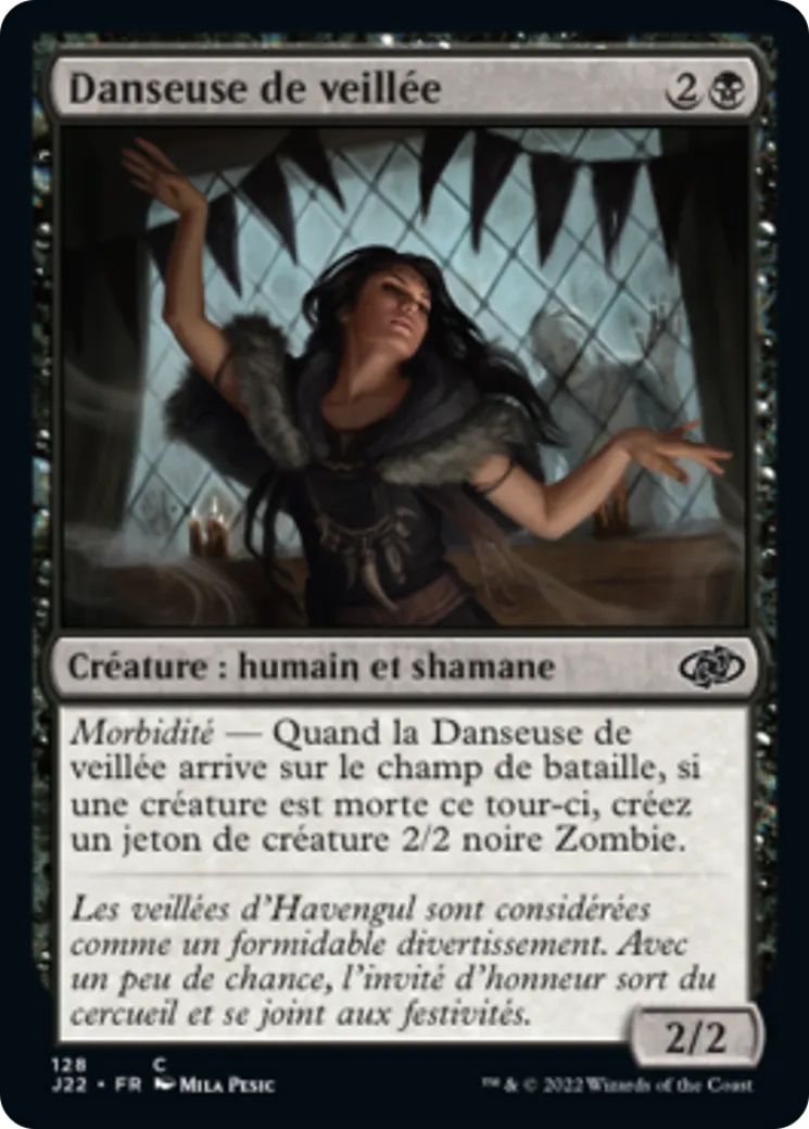 Danseuse de veillée — Jumpstart 2022 — Magic: The Gathering