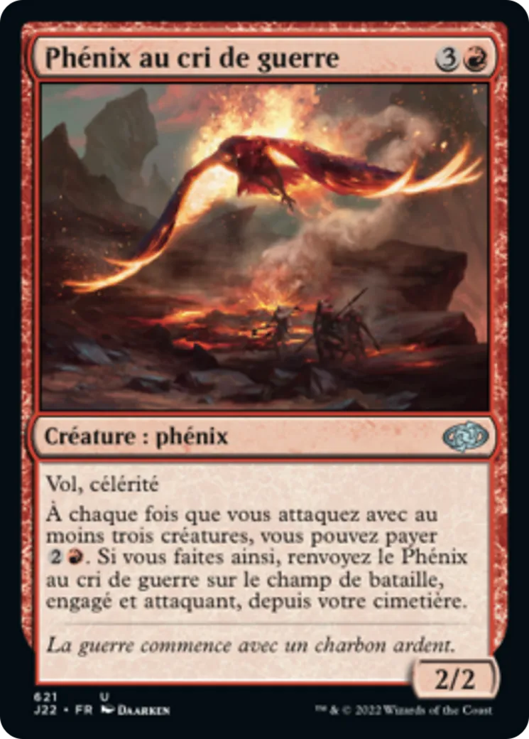 Phénix au cri de guerre — Jumpstart 2022 — Magic: The Gathering
