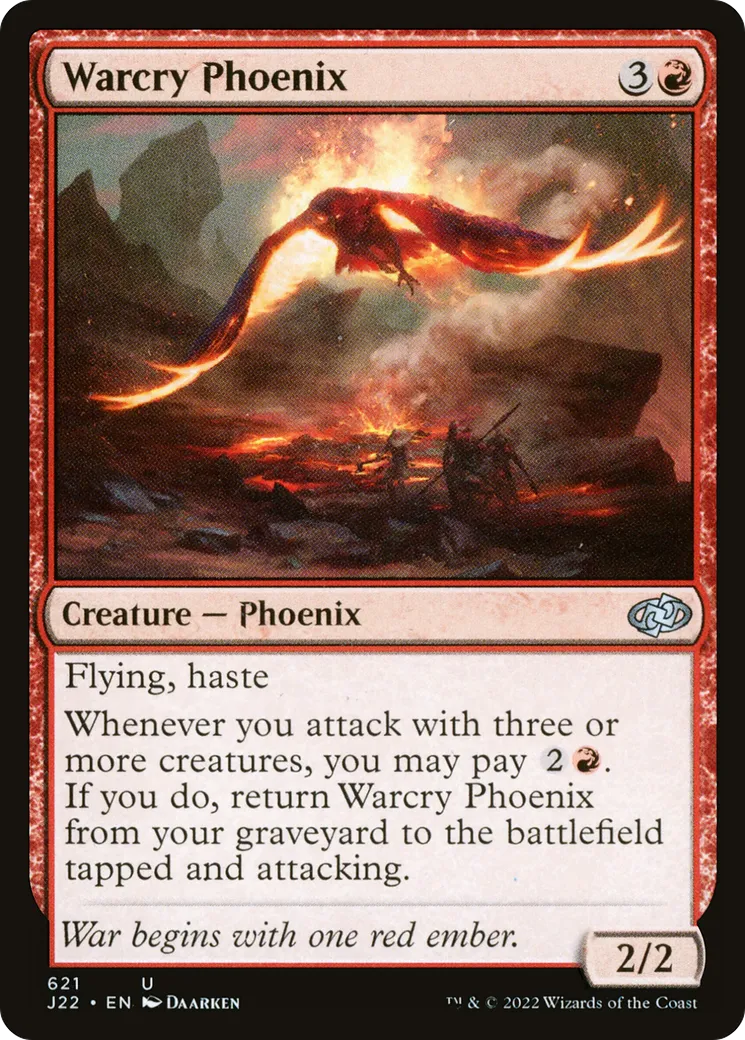 Phénix au cri de guerre — Jumpstart 2022 — Magic: The Gathering