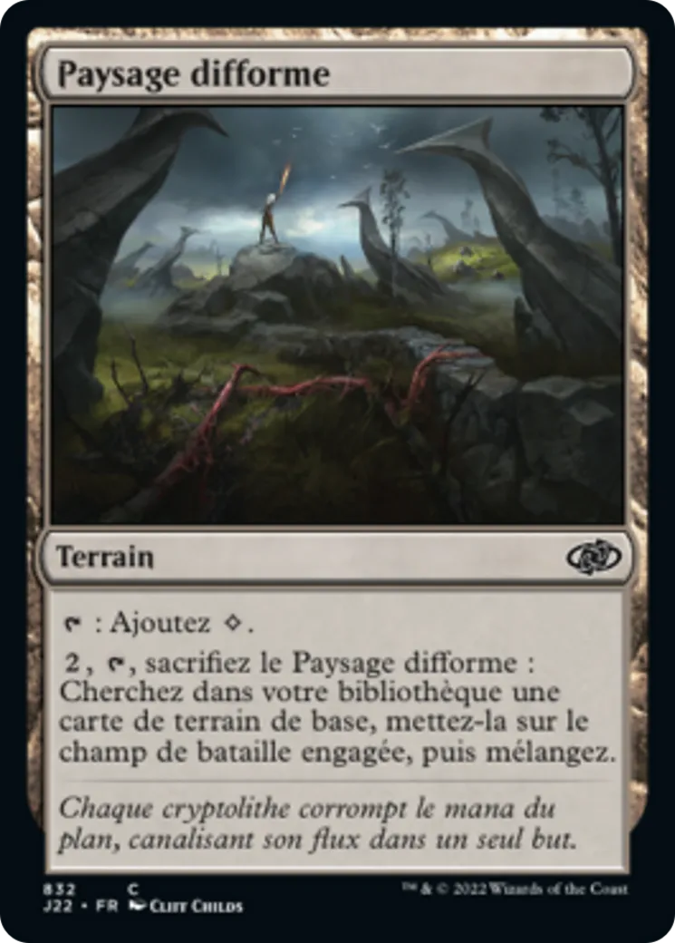 Paysage difforme — Jumpstart 2022 — Magic: The Gathering