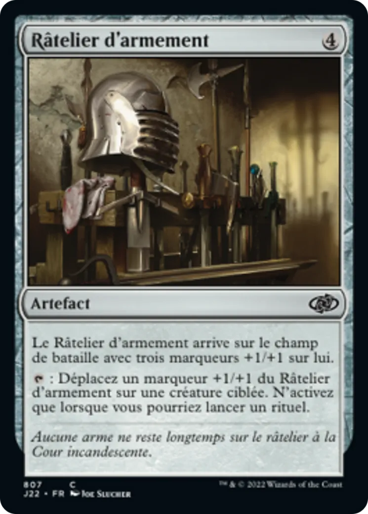 Râtelier d'armement — Jumpstart 2022 — Magic: The Gathering
