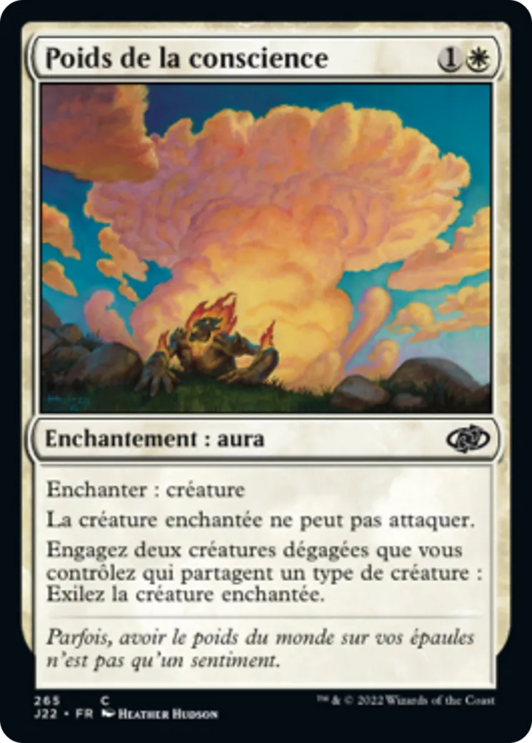 Poids de la conscience — Jumpstart 2022 — Magic: The Gathering