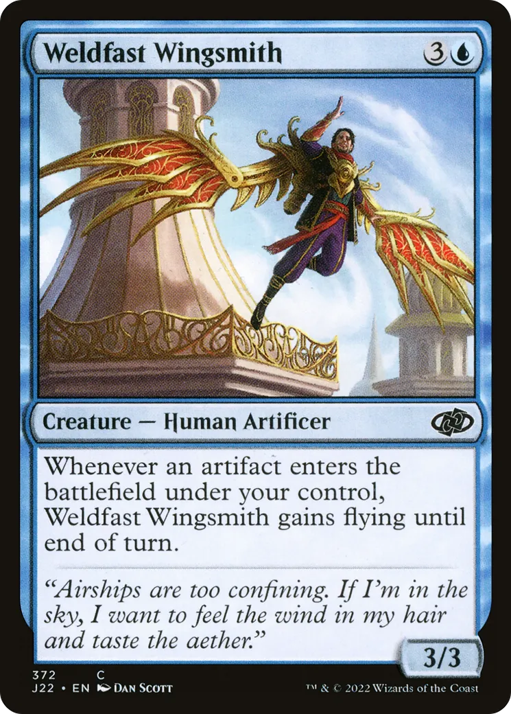 Weldfast Wingsmith — Jumpstart 2022 — Magic: The Gathering