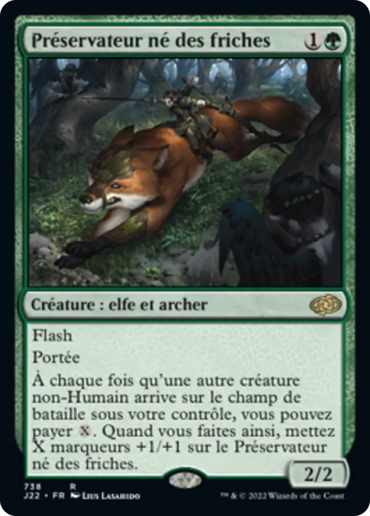 Préservateur né des friches — Jumpstart 2022 — Magic: The Gathering