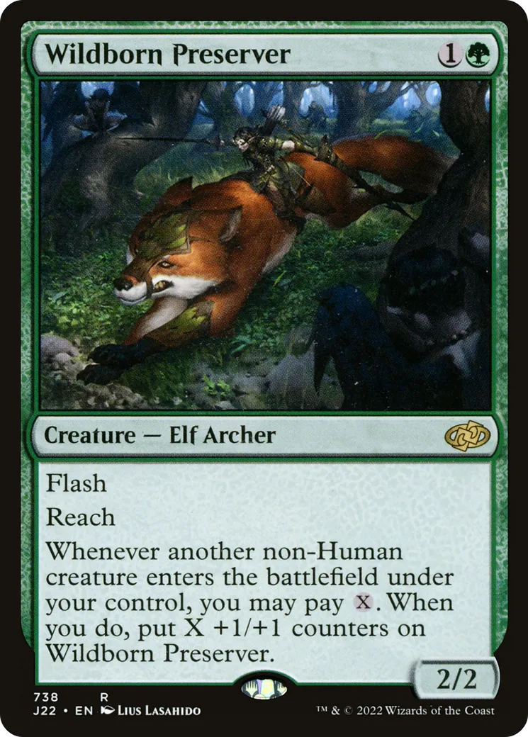 Préservateur né des friches — Jumpstart 2022 — Magic: The Gathering