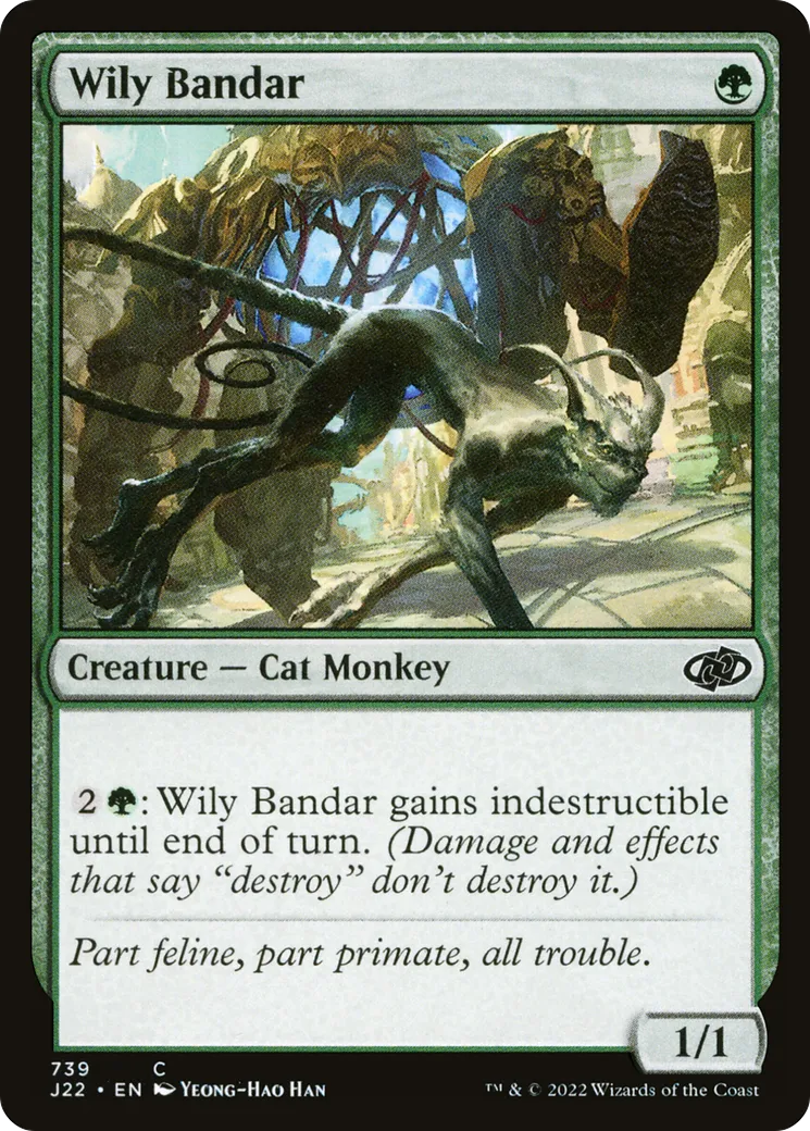 Wily Bandar — Jumpstart 2022 — Magic: The Gathering