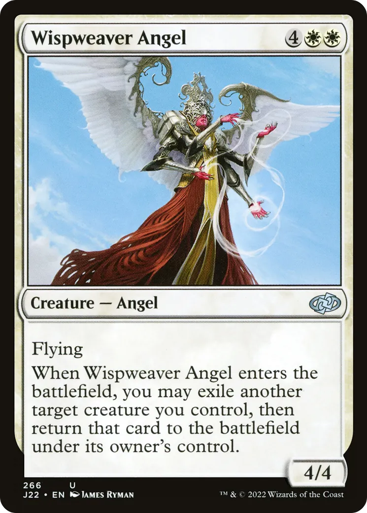 Wispweaver Angel — Jumpstart 2022 — Magic: The Gathering